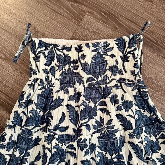 Secret Mission Super Natural Ellie Floral Tiered Maxi Skirt or Dress New - Picture 2 of 8